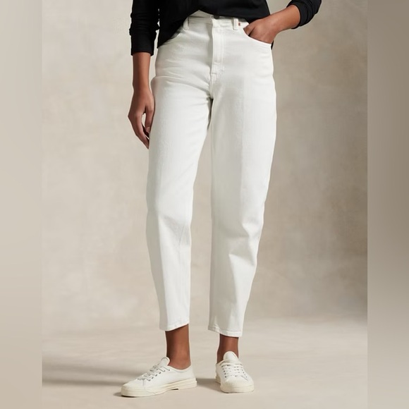 Lauren Ralph Lauren Denim - Vintage Classic Straight White Jeans